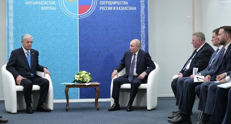 Путин проинформирует Токаева о ситуации на Украине